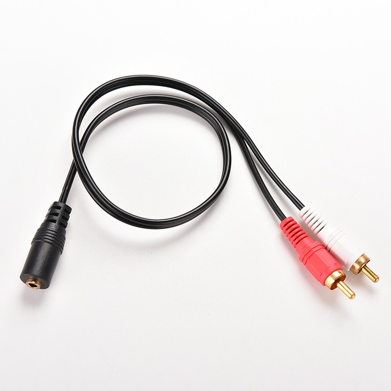 Cáp Chuyển Đổi Âm Thanh Rca 3.5mm 1 / 8 Chất Lượng Cao