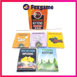  Combo 05 bản mèo nổ mở rộng Expansion  Có Hộp  Boardgame 
