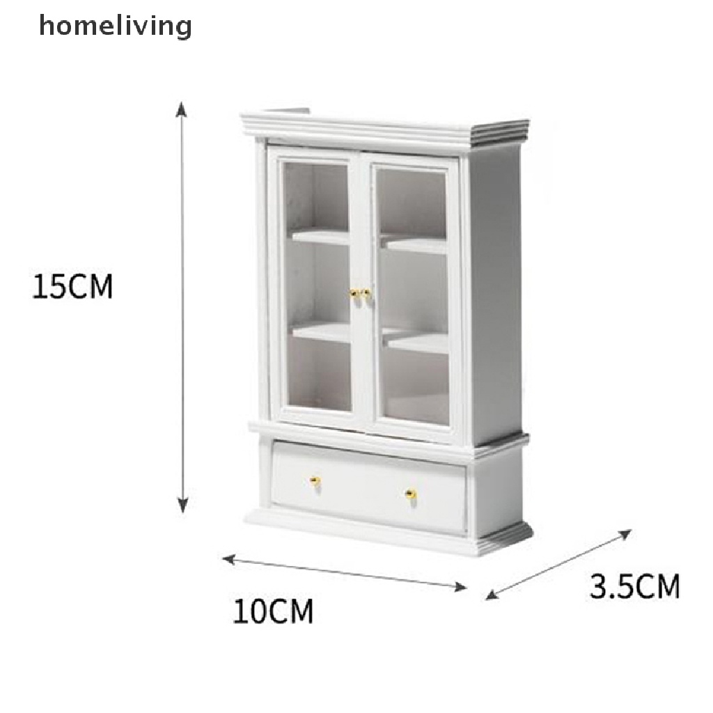 Tủ Gỗ Mini Tỉ Lệ 1: 12 Trang Trí Ngôi Nhà Búp Bê