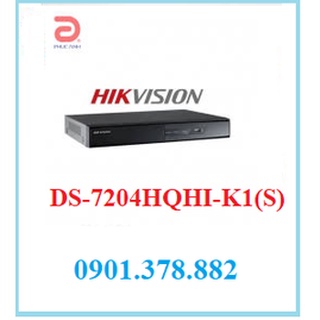 Đầu ghi camera 4 kênh hikvison hdtvi ds-7204hqhi-k1