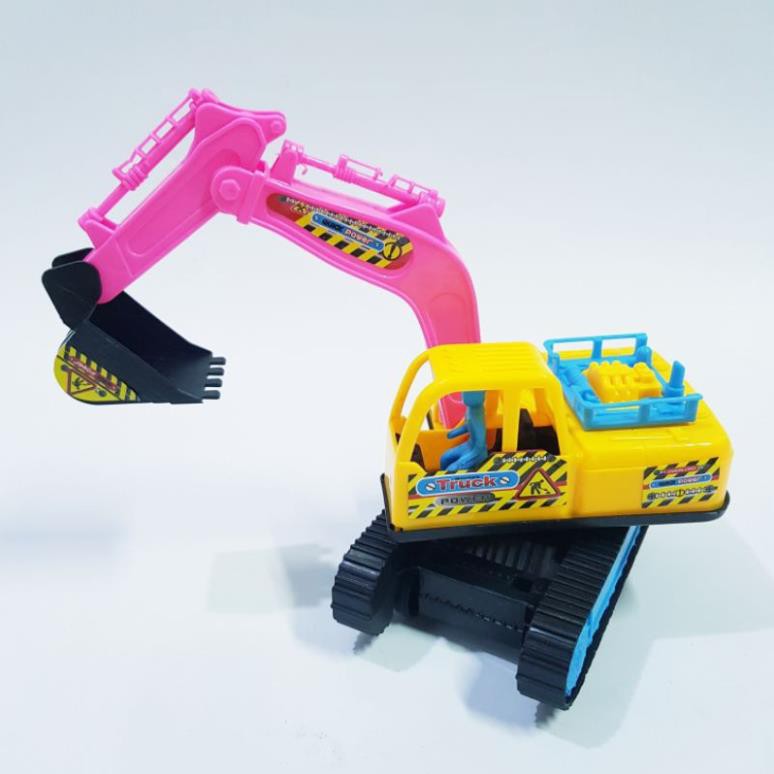 Xe máy xúc mầu sắc bánh đà