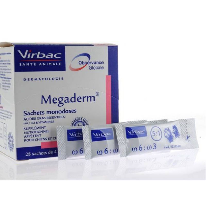 Gel dưỡng lông Megaderm cho chó mèo