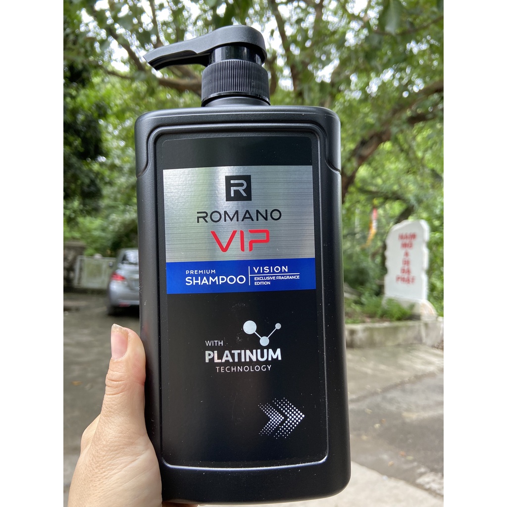 DẦU GỘI, SỮA TẮM ROMANO VIP 650G