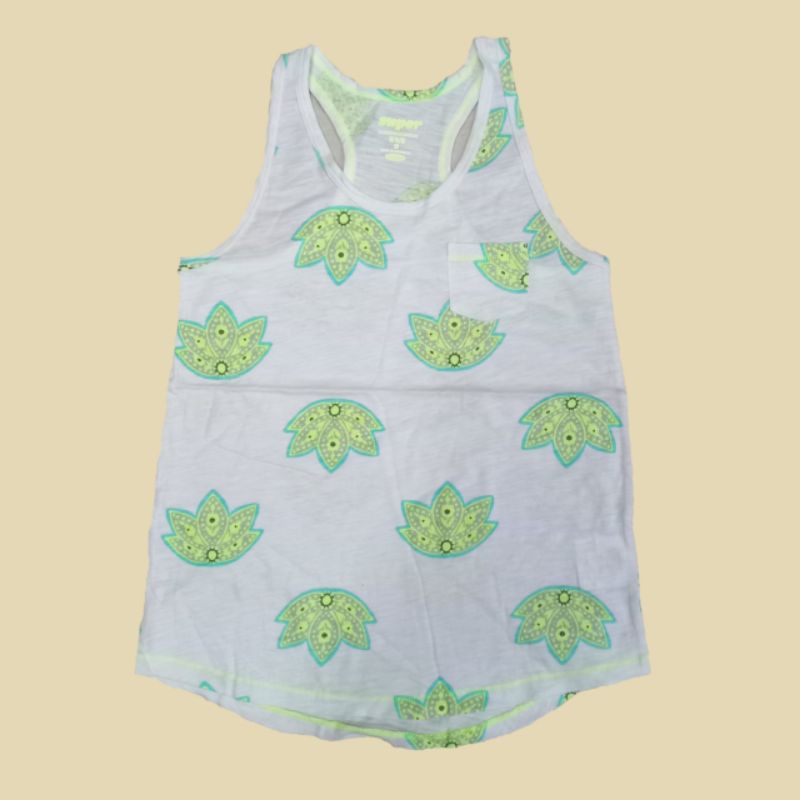 Áo Tank Top Cổ Hải Quân Thiết Kế Dễ Thương Cho Bé