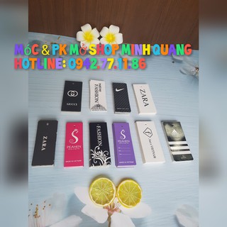combo 100 mác quần áo,tag giấy,phụ kiện