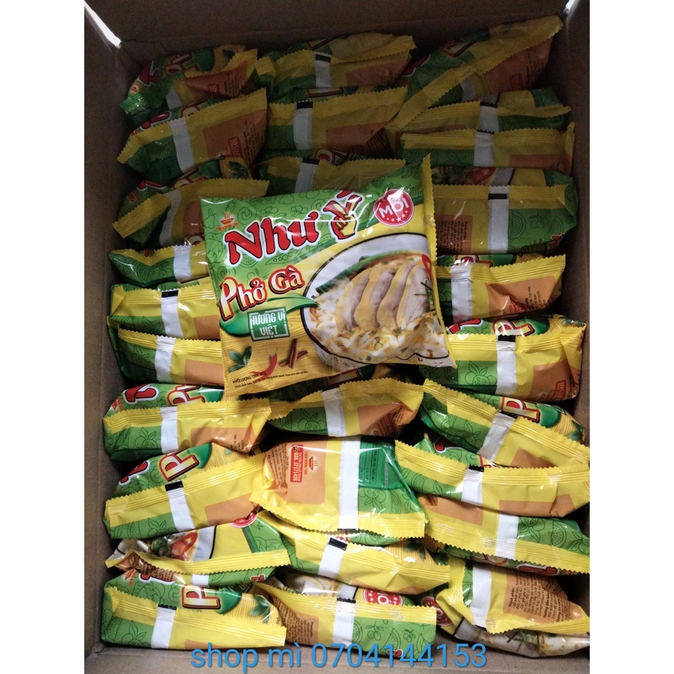 Thùng 30 gói Phở Gà Như Ý Vị Hương 65gr