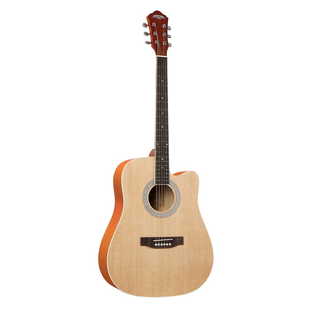 (HOT)Đàn guitar Acoustic chính hãng Caravan HS 4140-GIÁ RẺ tặng kèm capo,hộp đựng pick kèm 3cpick