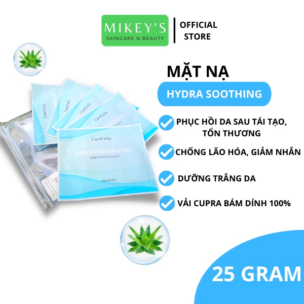 Mặt nạ Chống Lão Hóa Phục Hồi Da Carecella (5 miếng) Dưỡng Trắng Da chính hãng Hàn Quốc Mikeybeauty92