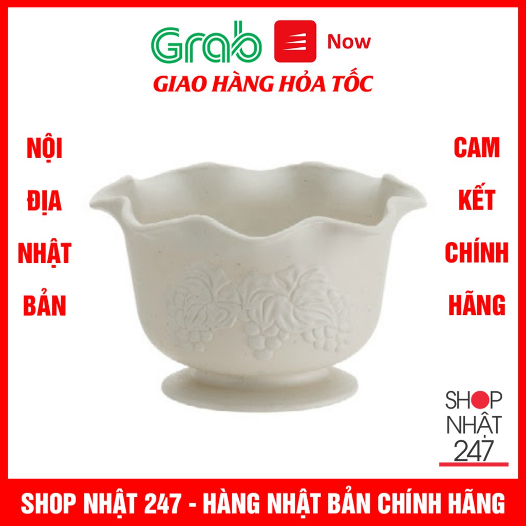 Chậu trồng cây viola trắng thích hợp trồng cây trong nhà, văn phòng Nội địa Nhật Bản