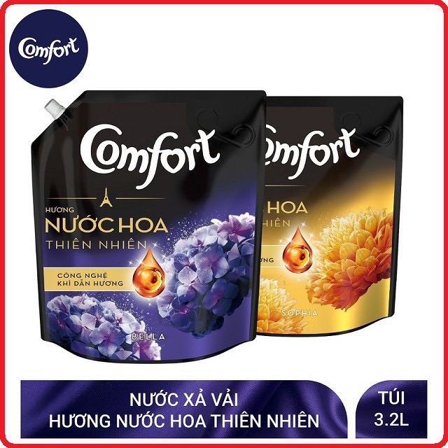 Túi Nước xả vải comfort hương nước hoa 3,2L ( có 2 mầu như hình )