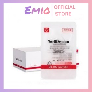 Nước rửa tay khô gel rửa tay khô mini 2ml emio nrt01