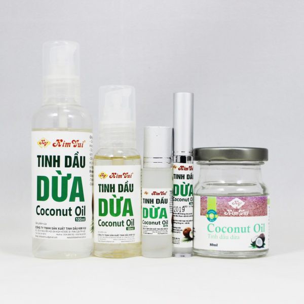 Tinh dầu dừa dạng chai lăn môi