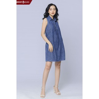 Đầm Jeans Nữ TD424J1273 GENVIET