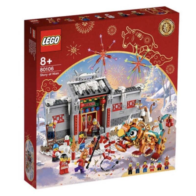 [Đảm bảo hàng chính hãng] Lego Building Blocks Câu chuyện của năm 8 tuổi +80106 Đồ chơi trẻ em Quà tặng lễ hội mùa