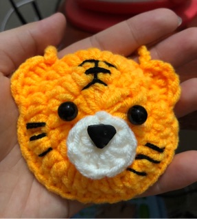 Túi đựng tỏi, đựng bùa cho bé Tiger( bán set túi tết đựng lì xì)
