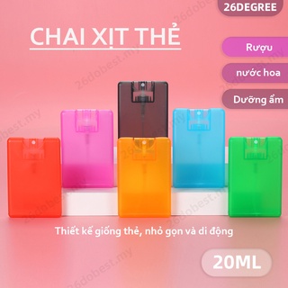 Bình xịt rỗng dễ dàng mang theo đi du lịch 20ml 