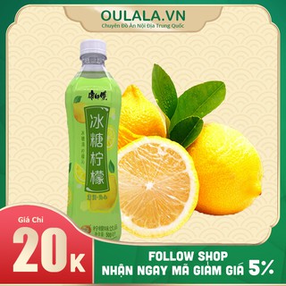 Nước ép chanh đường phèn khang sư phụ 500ml - giải nhiệt nắng hè