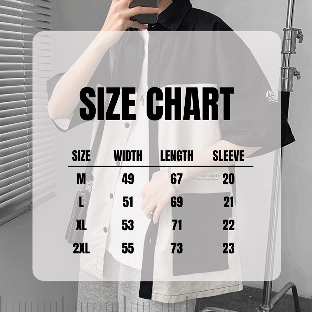 Áo Sơ Mi Tay Lỡ Phối Túi Hộp Dành Cho Nam Kiểu Dáng Cá Tính Và Năng Động