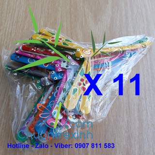 Chuồn tre Set 110 pcs Painted Bamboo Dragonfly 4.7” 12cm