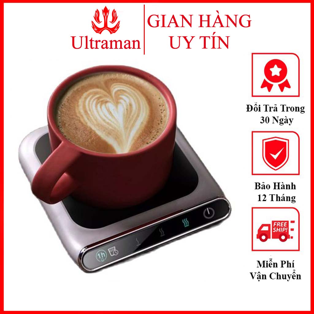 Đế Hâm Nóng Đồ Uống Smart Base Siêu Hot Đế Hâm Nóng Đồ Uống Thông Minh Làm Ấm Được Nhiều Loại Ly Cốc Đế Giữ Nhiệt Lâu