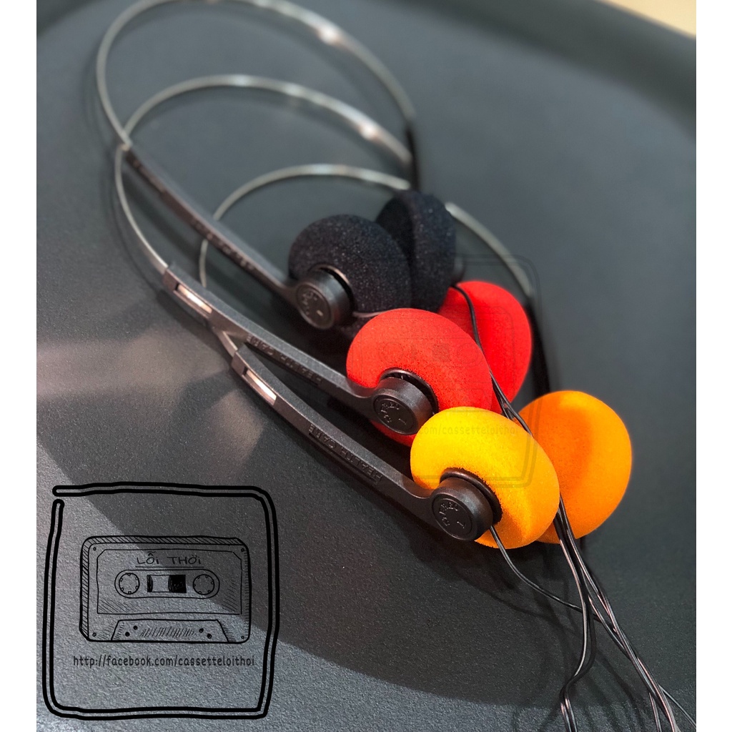 Tai nghe RT5 kiểu dáng retro | chụp tai vintage | headphones nghe máy cassette | retro headphones