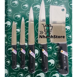 Bộ dao bếp kiwi 5 món siêu bền, sắc thái lan