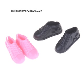 Set 4 Đôi Giày Thời Trang Cho Búp Bê Barbie