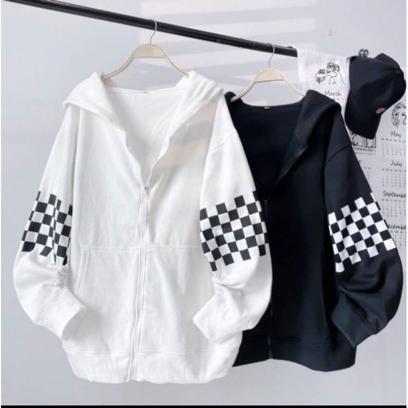 Áo khoác in tay Caro TH6