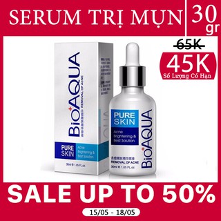 [Sale/Sale Sập Sàn] Serum làm mờ mụn làm mờ sẹo và dưỡng da Bio+AQua 30ml - P.R.C