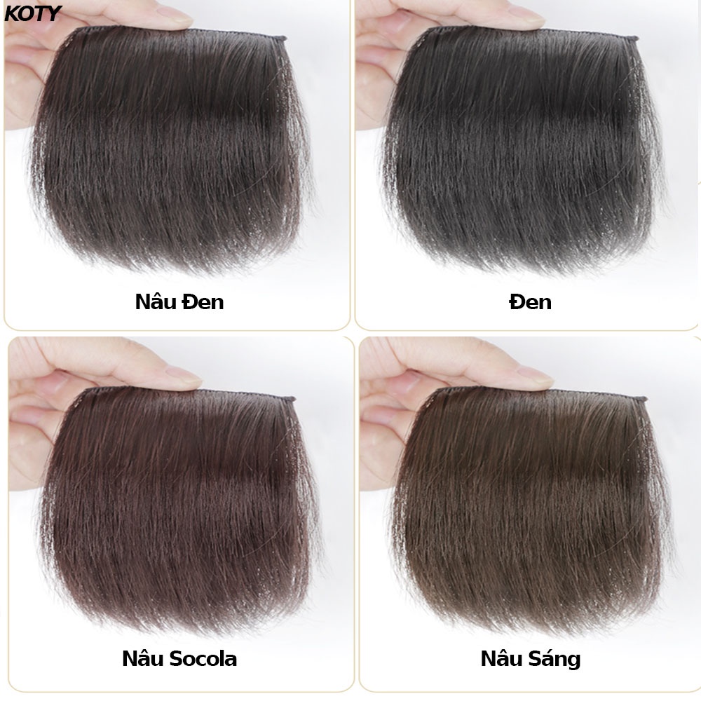 Tóc giả kẹp phồng chân tóc shop Koty, tóc kẹp phồng tóc mềm mượt tự nhiên dễ sử dụng TG14