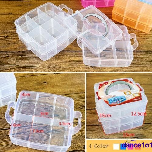 Hộp đựng đồ 3 tầng 18 ngăn tiện dụng chất lượng cao