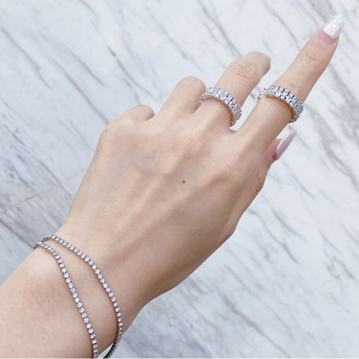 CHÍNH HÃNG NHẪN SLIVER TWINKLE BLING PASIÓN BTS, NCT