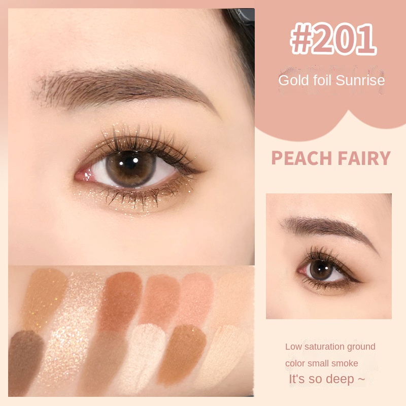 Bảng Phấn Mắt Gogo Tales 12 Màu Tông Lì Và Hồng Đào Trang Điểm Cho Nữ