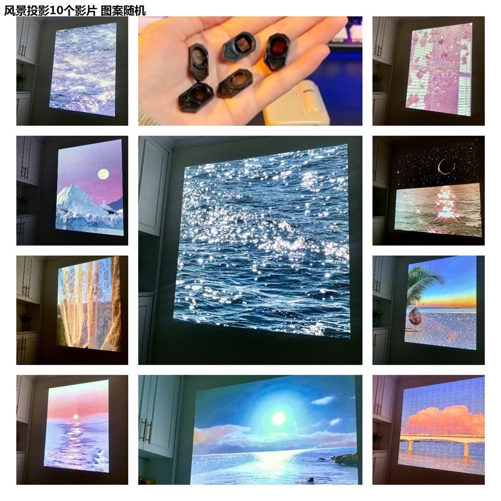 Đèn Chiếu Hình Bướm mini Phong Cách halloween Dùng Trang Trí Nhà Cửa