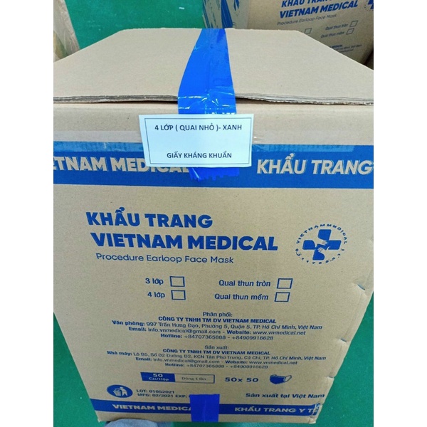 [SALE] Khẩu trang 4 lớp cao cấp