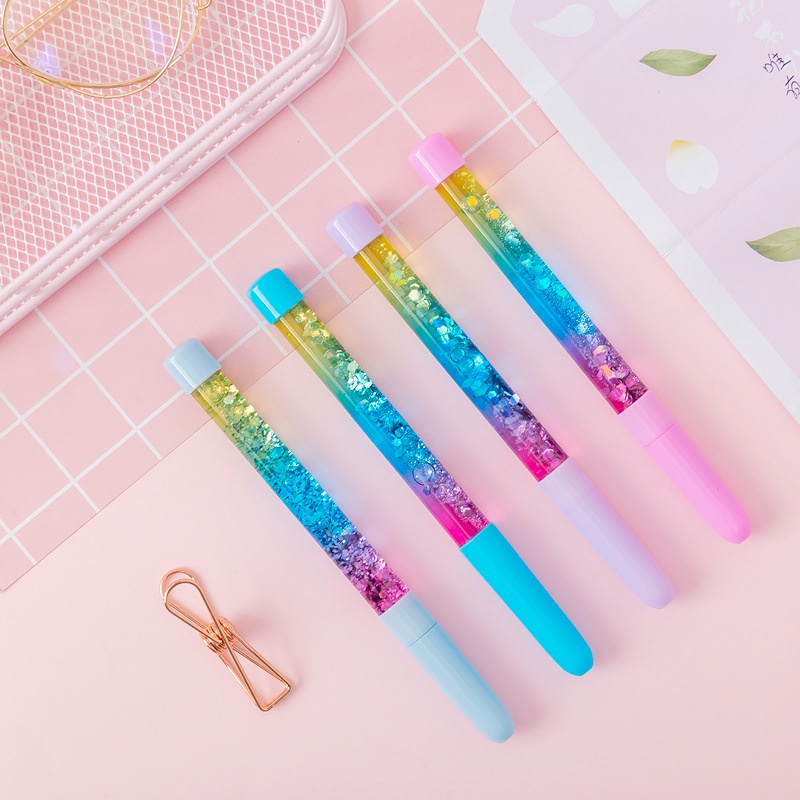 Bút nước nhũ chảy thường- nắp vuông - Giá sỉ rẻ nhất