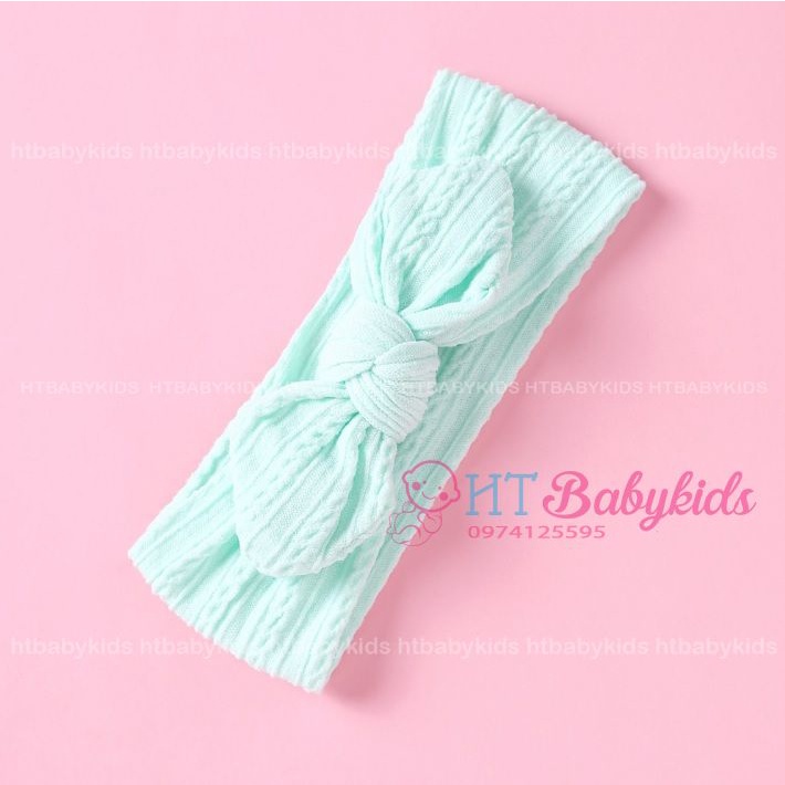 [FLASH SALE ] Băng Đô Len Mềm Tai Thỏ Xinh Xắn Cho Bé Gái