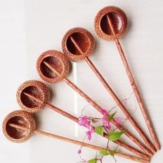 Gáo Dừa Múc Rượu Cao Cấp Dạng Tròn [HÀNG LOẠI 1]