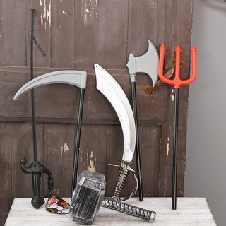 mall weapon toy ornaments small axe fork file props clothes cloak clothing with