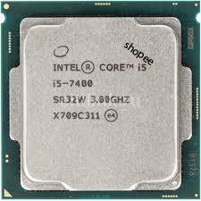 CPU intel I5 - 7500+7400 Tray không box+tản