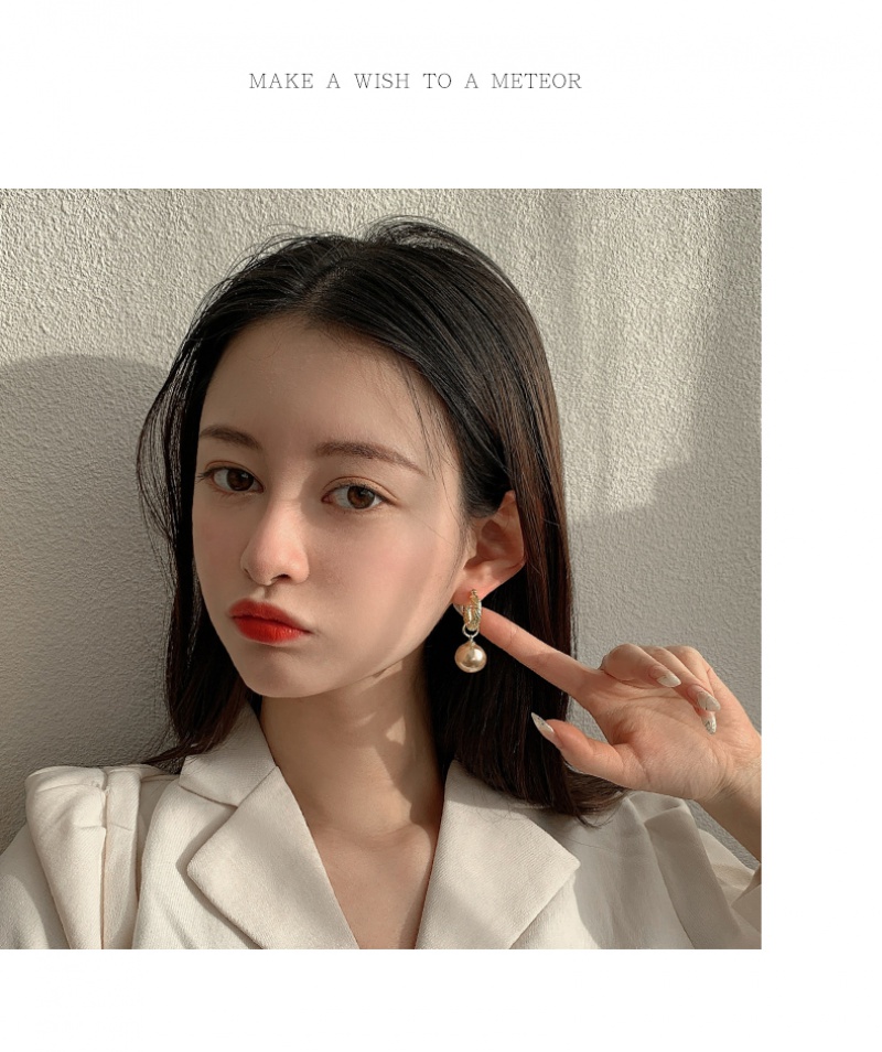 Đôi Bông Tai Với Thiết Kế Đính Ngọc Trai Và Kim Bạc Xinh Xắn Cho Nữ 2023