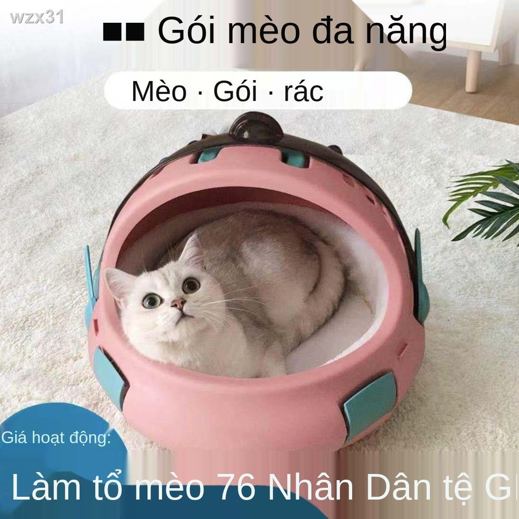 > Túi mèo Balo Chuồng đi chơi thú cưng xách tay đồ dùng cho