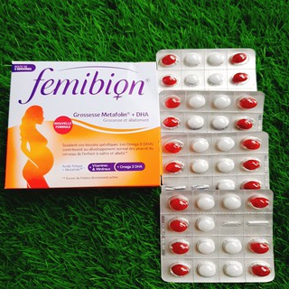 Bill Pháp - Femibion 2 mẫu mới 56 viên hàng nội địa Pháp