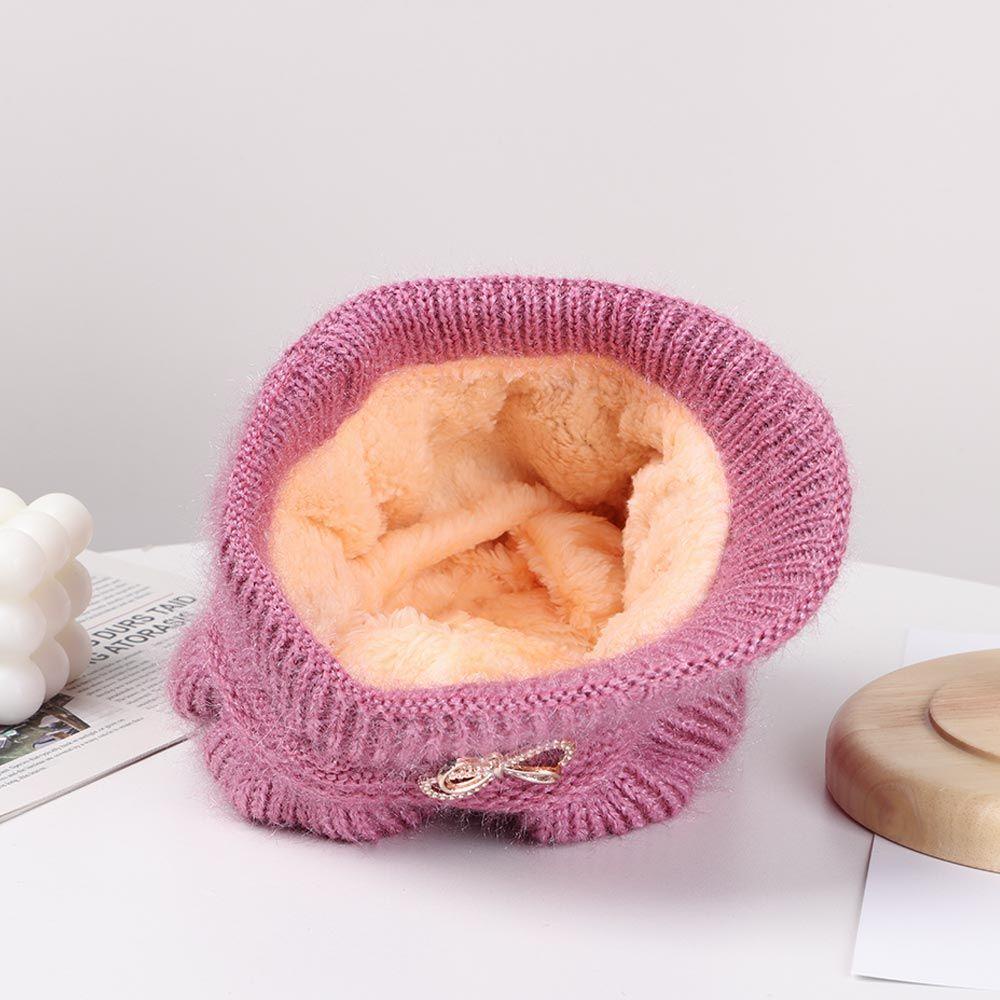 Mũ Len Dệt Kim Che Tai Chống Gió Thời Trang Mùa Đông