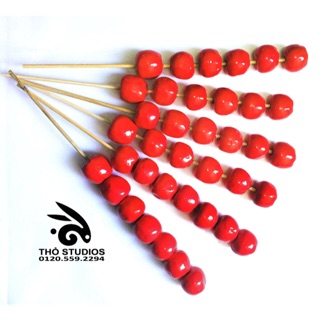 Kẹo hồ lô ngào đường (mô hình, hình thật Shop chụp)