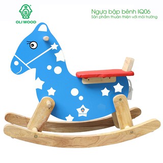 Ngựa gỗ  bập bênh IQ06