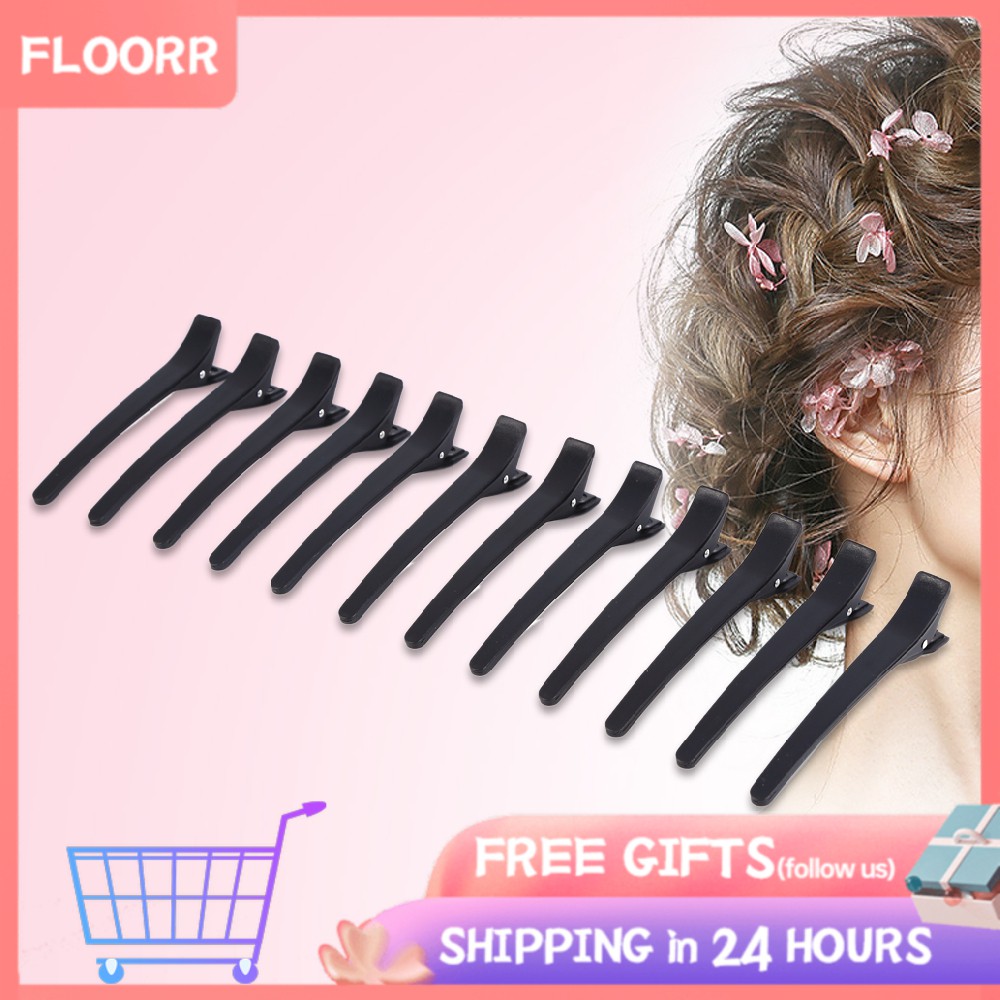 Set 12 Kẹp Tóc Chuyên Dụng Cho Salon