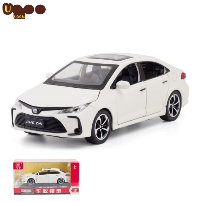 Mô Hình Xe Hơi Toyota Corolla Bằng Hợp Kim Tỉ Lệ 1:32 Có Đèn Và Âm Thanh