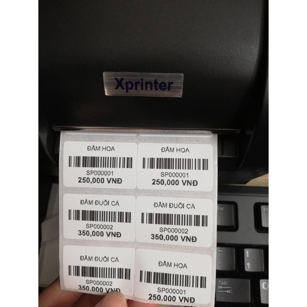 GIẤY INTEM MÃ VẠCH NHIỆT 35X22 ( 2 HÀNG ) NAKAPOS