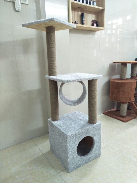 CAT TREE - TRỤ CÀO MÓNG - NHÀ MÈO LX1